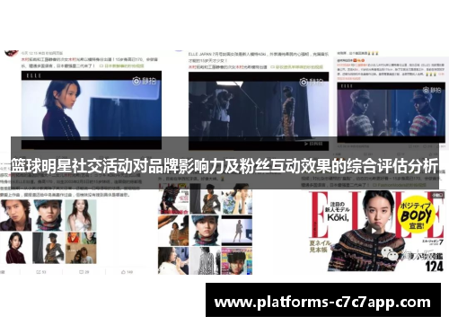 篮球明星社交活动对品牌影响力及粉丝互动效果的综合评估分析 篮球明星社交活动对品牌影响力及粉丝互动效果的综合评估分析